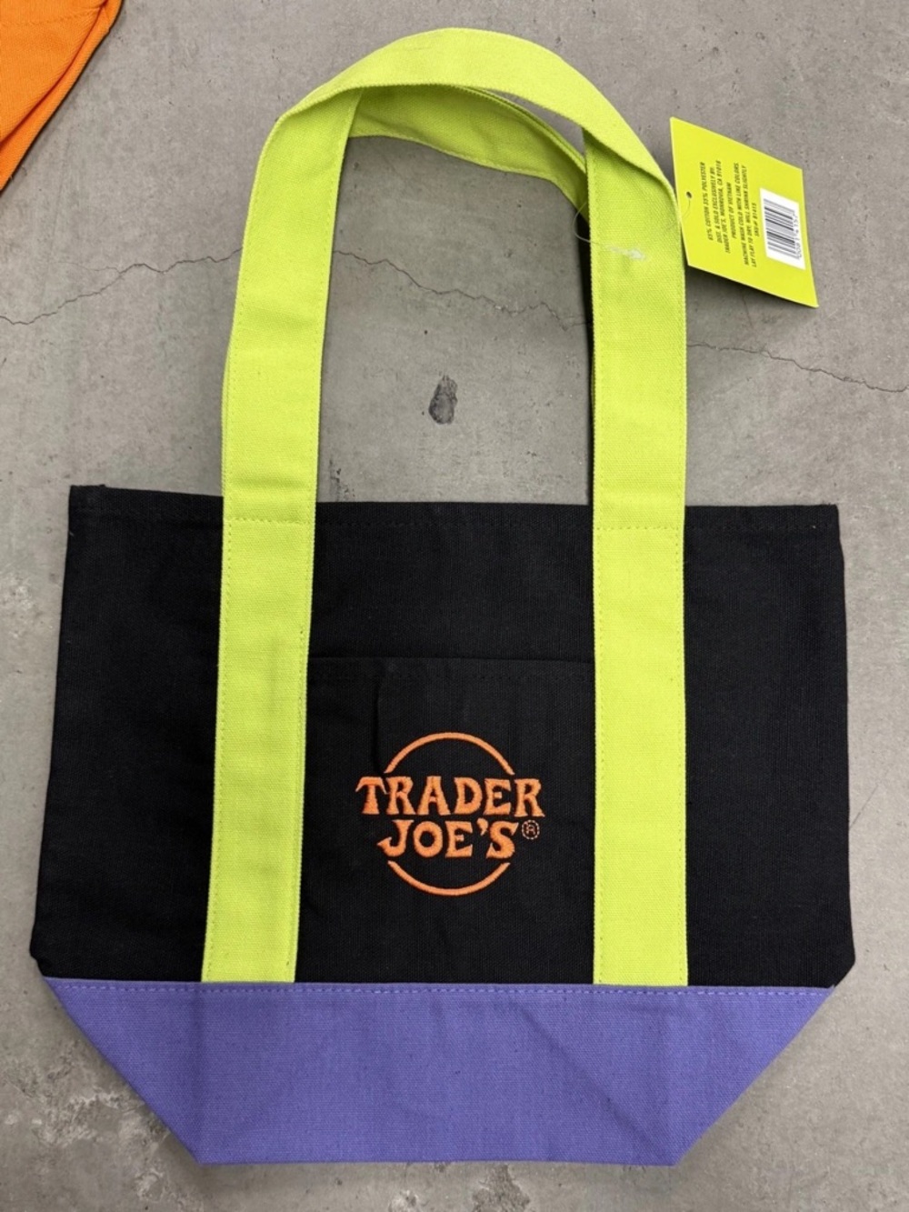 Green Mini Tote Bag – Trader Joe’s Limited Edition – NWT
